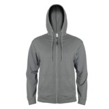 Толстовка мужская EVEREST, темно-серый, S, 50 % хлопок, 50% полиэстер, 260 г/м2