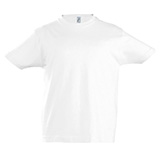 Футболка детская IMPERIAL KIDS, белый, 10 лет, 100% хлопок, 190 г/м2