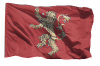 Флаг Ланнистеров Игра Престолов  100х150 см Флаг Ланнистеров Игра Престолов  100х150 см