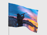 Флаг Охотник 100х150 см Флаг Охотник 100х150 см