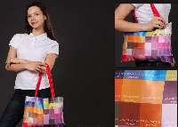 Сумка Шайни из сатена 25х35 см, с полной запечаткой Сумка Шайни из сатена 25х35 см, с полной запечаткой