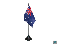 Настольный флажок Австралии 15х22 см