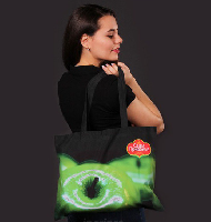 Сумка Шайни из сатена 35х45 см, с полной запечаткой Сумка Шайни из сатена 35х45 см, с полной запечаткой