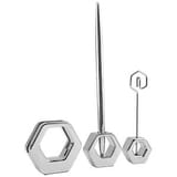 Набор настольный "Гайка": подставка для визиток