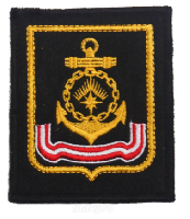Шеврон Северный флот для повседневной формы, 8,5х10 см