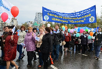 Транспарант 100х300 см, шелк, с карманами