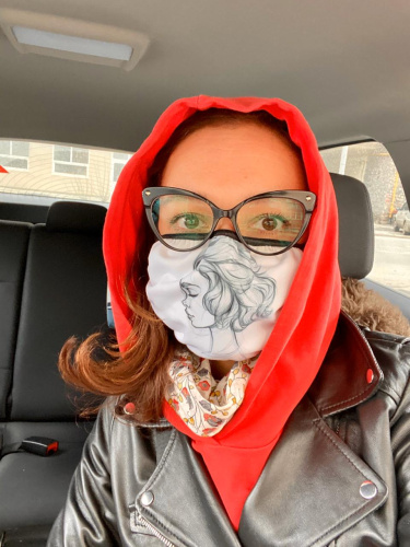 Тканевые маски с готовым дизайном